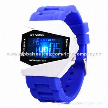 Silicone watch in fashionable design